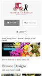 Mobile Screenshot of flowercarriage.net